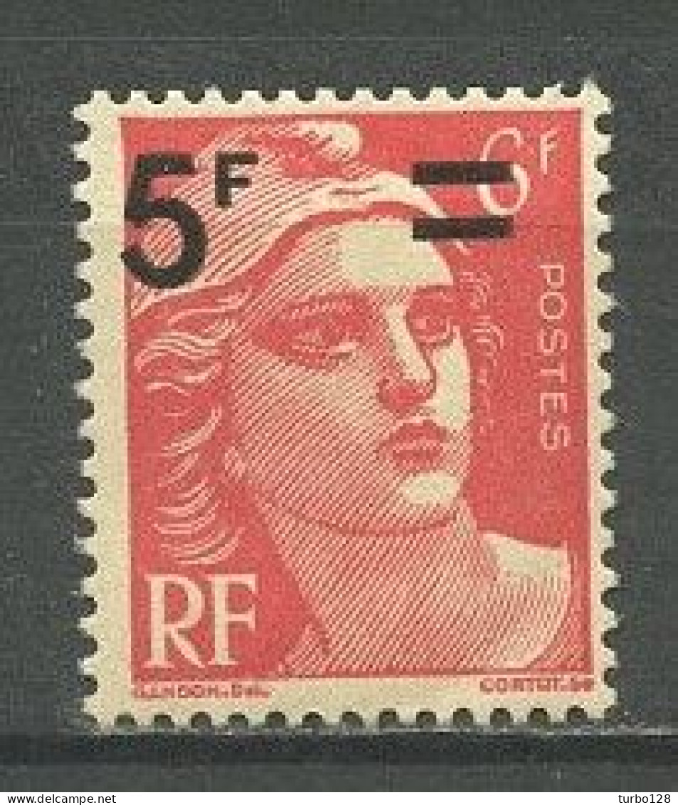 FRANCE 1949 N° 827 ** Neuf MNH Superbe Marianne De Gandon - Unused Stamps