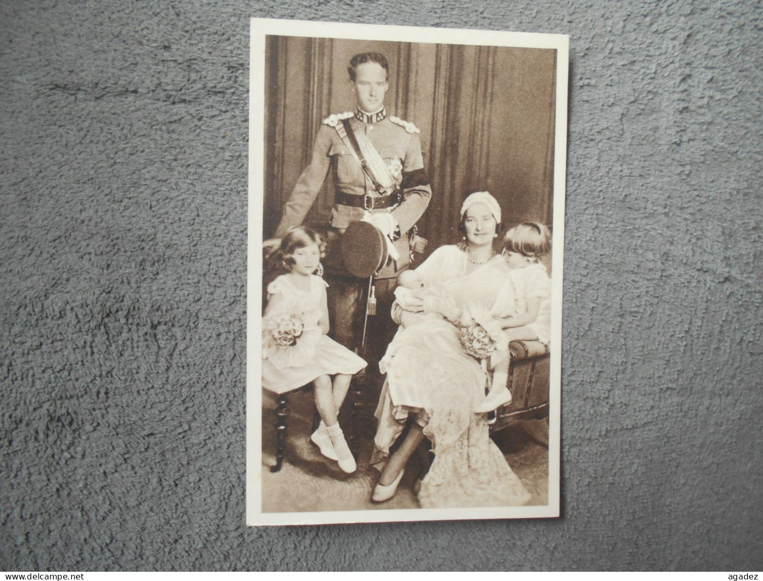 Cpa Au Retour Du Bapteme Du Prince Albert - Koninklijke Families