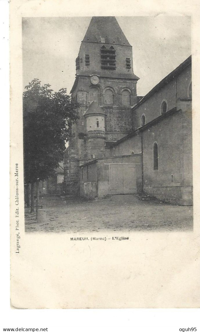 51 - MAREUIL - L'Eglise - Mareuil-sur-Ay