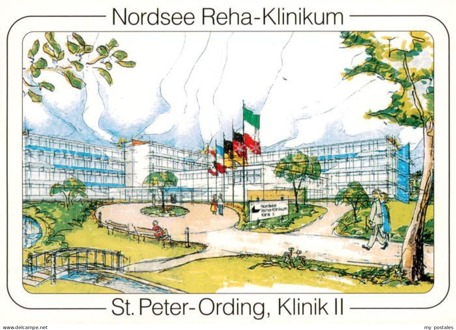 73634464 St Peter-Ording Nordsee Reha Klinikum Kuranlage Westkuestenpark Kuenstl - St. Peter-Ording