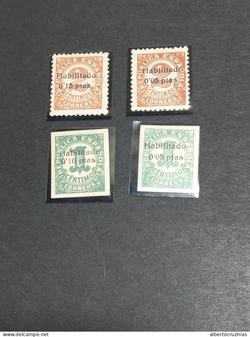 España SELLOS Guerra Civil Baleares Yvert 590/3 SELLOS Año 1937 Sellos Nuevos*** - Unused Stamps