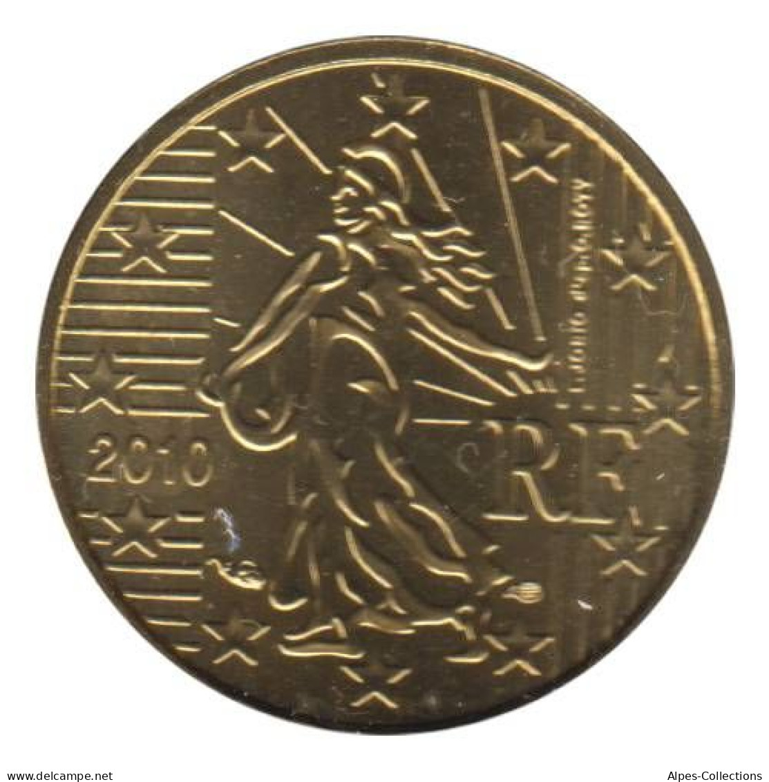 FR01010.2 - FRANCE - 10 Cents - 2010 - BU - Frankreich