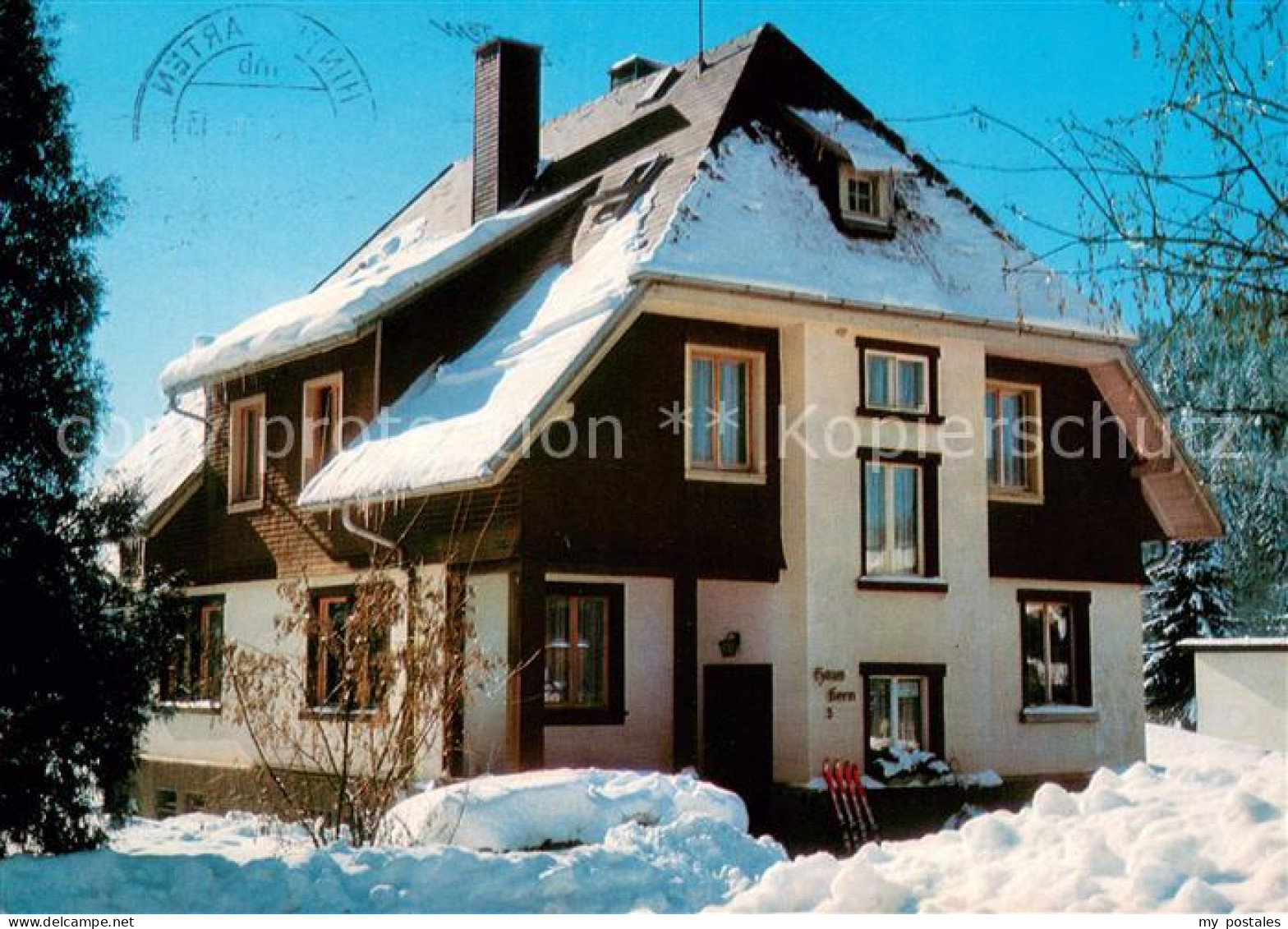 73634439 Hinterzarten Gaestehaus Pension Haus Kern Im Winter Schwarzwald Hinterz - Hinterzarten