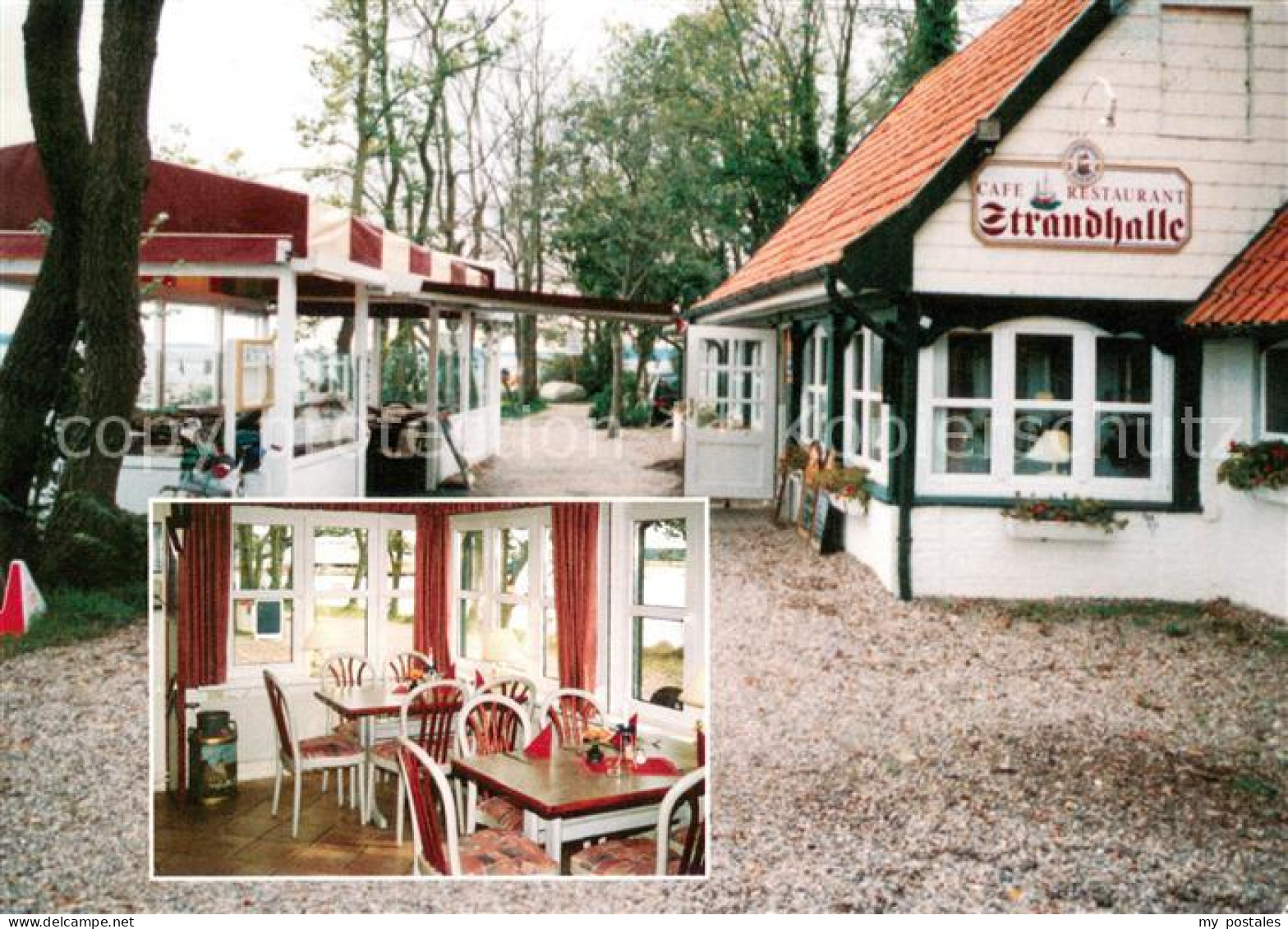 73634388 Arnis Cafe Restaurant Strandhalle Arnis - Autres & Non Classés