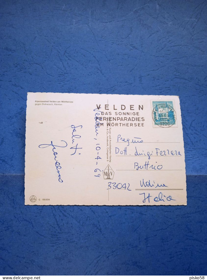 Velden-alpenssebad Am Worthersee-fg-1969 - Velden