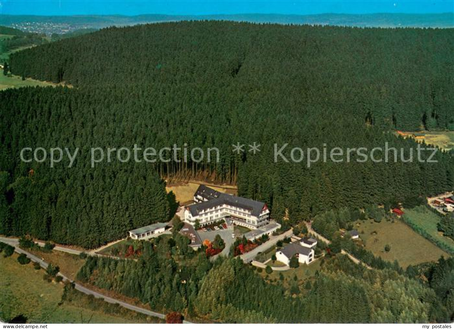 73634336 Gudenhagen Kursanatorium Fuer Kriegsblinde Fliegeraufnahme Gudenhagen - Brilon