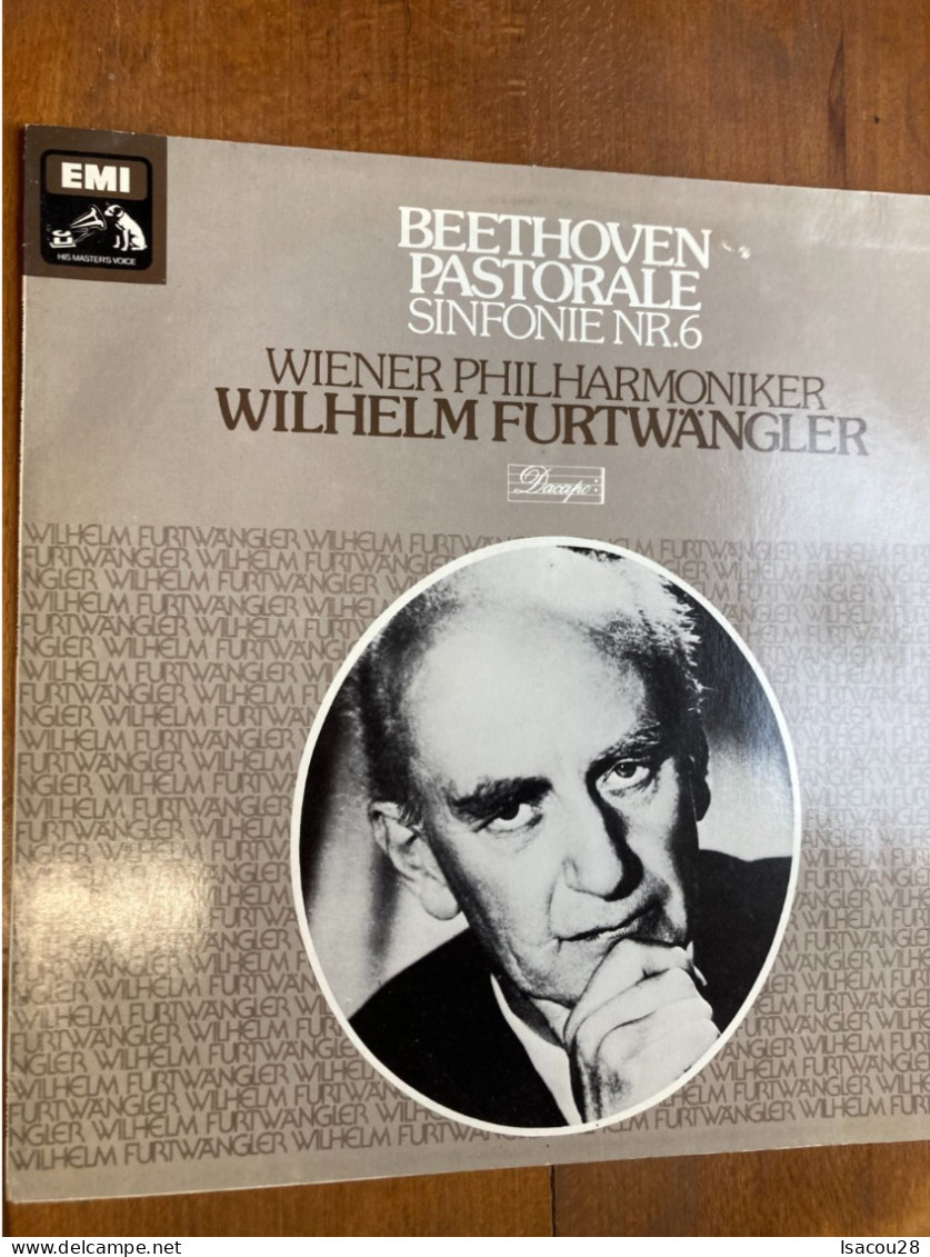 LP - 33T - BEETHOVEN -SYMPHONIE PASTORALE N°6 - WILHELM FURTWANGLER WIENER PHILHARMONIKER - VOIR POCHETTE - Classica