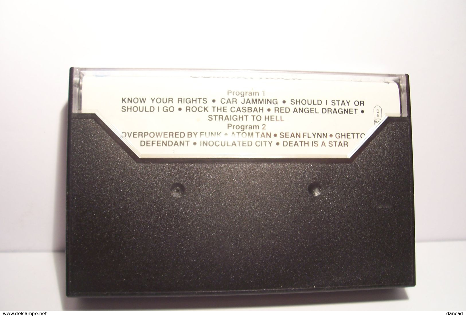 THE CLASH   - COMBAT  ROCK  - 1982    - K7 Audio - 12 TITRES - - Cassettes Audio