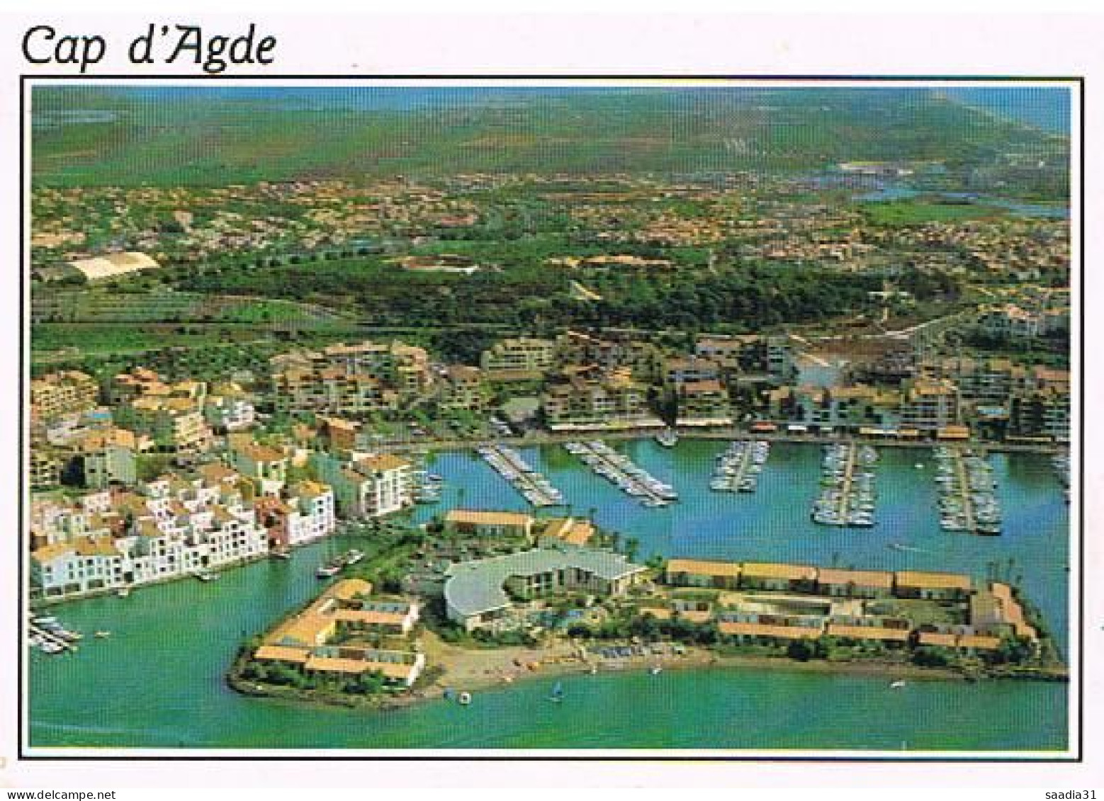 34  LE CAP D   AGDE  LE PORT - Agde