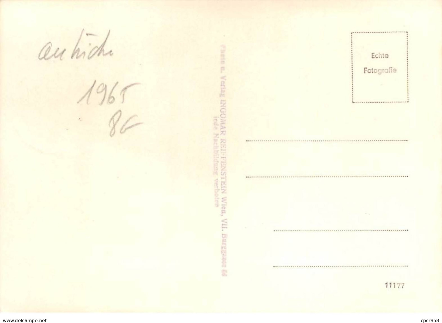 AUTRICHE.Carte Maximum.AM14158.1965.Cachet Vienne.Porte - Used Stamps