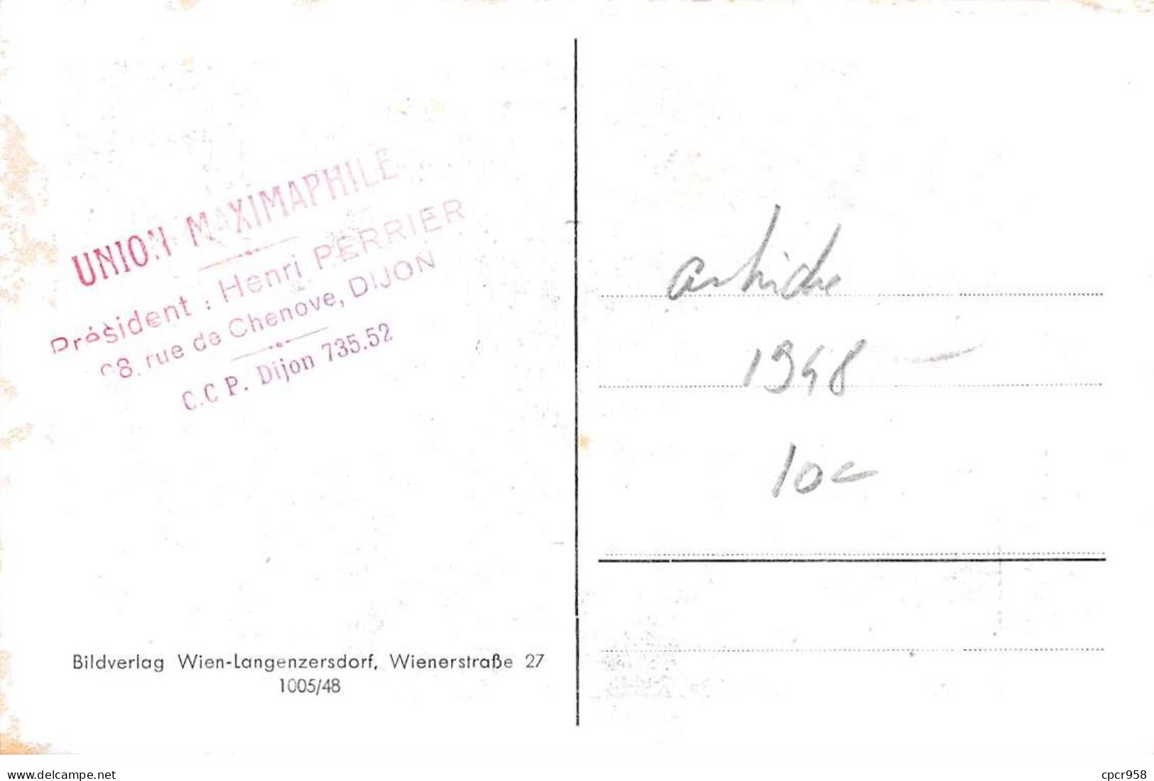 AUTRICHE.Carte Maximum.AM14151.1948.Cachet Autr.Schloss Forchtenstein - Gebraucht