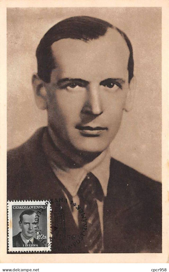 YOUGOSLAVIE.Carte Maximum.AM14107.1950.Cachet Yougoslavie.Narodni Hrdina Jan Sverma - Used Stamps