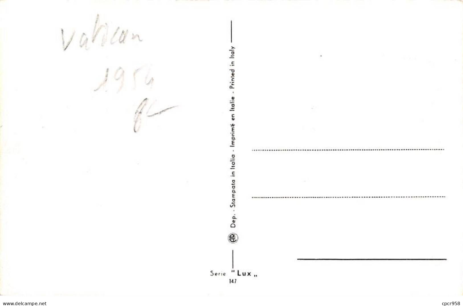VATICAN.Carte Maximum.AM14043.24/12/1954.Cachet Vatican.Saint Pierre - Usati