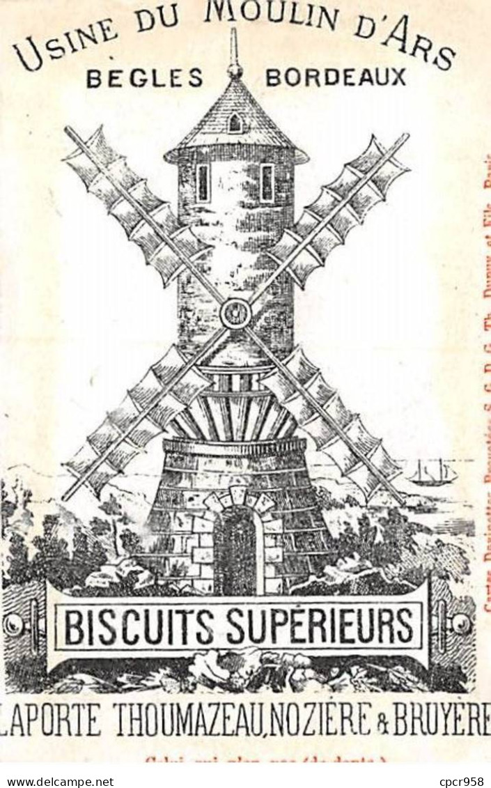 CHROMOS.AM23092.6x9 Cm Env.Biscuits Supérieurs.Usine Du Moulin D'Ars.Enfants Se Regardant Dans Un Miroir - Other & Unclassified