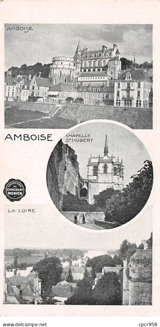 CHROMOS.AM22862.Chocolat Menier.Collection Ville.Vue D'ensemble Montreux Amboise - Menier