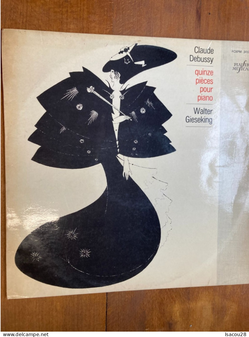 LP - 33T - CLAUDE DEBUSSY - QUINZE PIECE POUR PIANO- WALTER GIESEKING  - VOIR POCHETTE - Classical