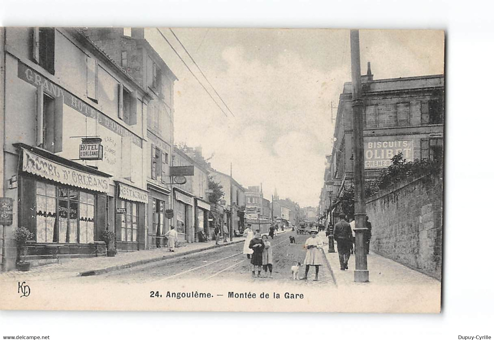ANGOULEME - Montée De La Gare - Très Bon état - Angouleme
