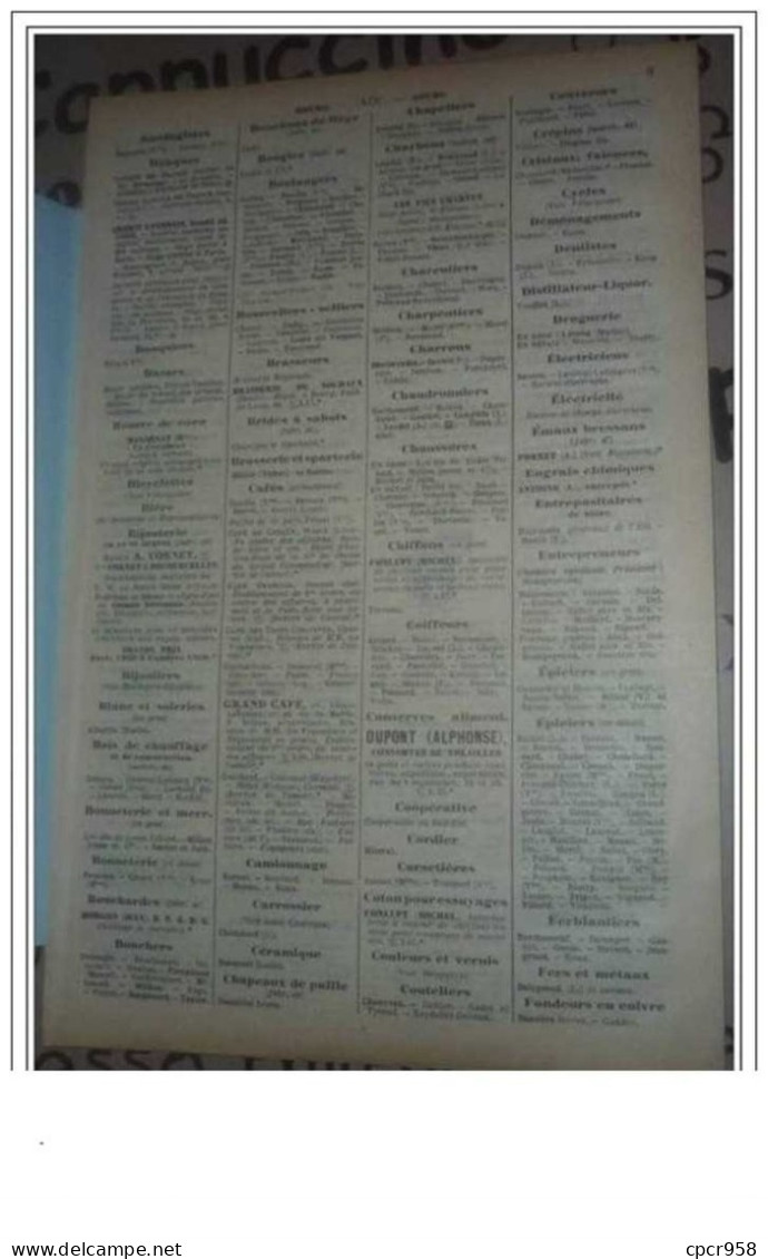 ANNUAIRE - 09 - ARIEGE - édition Didot-Bottin -18 Pages - Année 1910. - Books & Catalogs