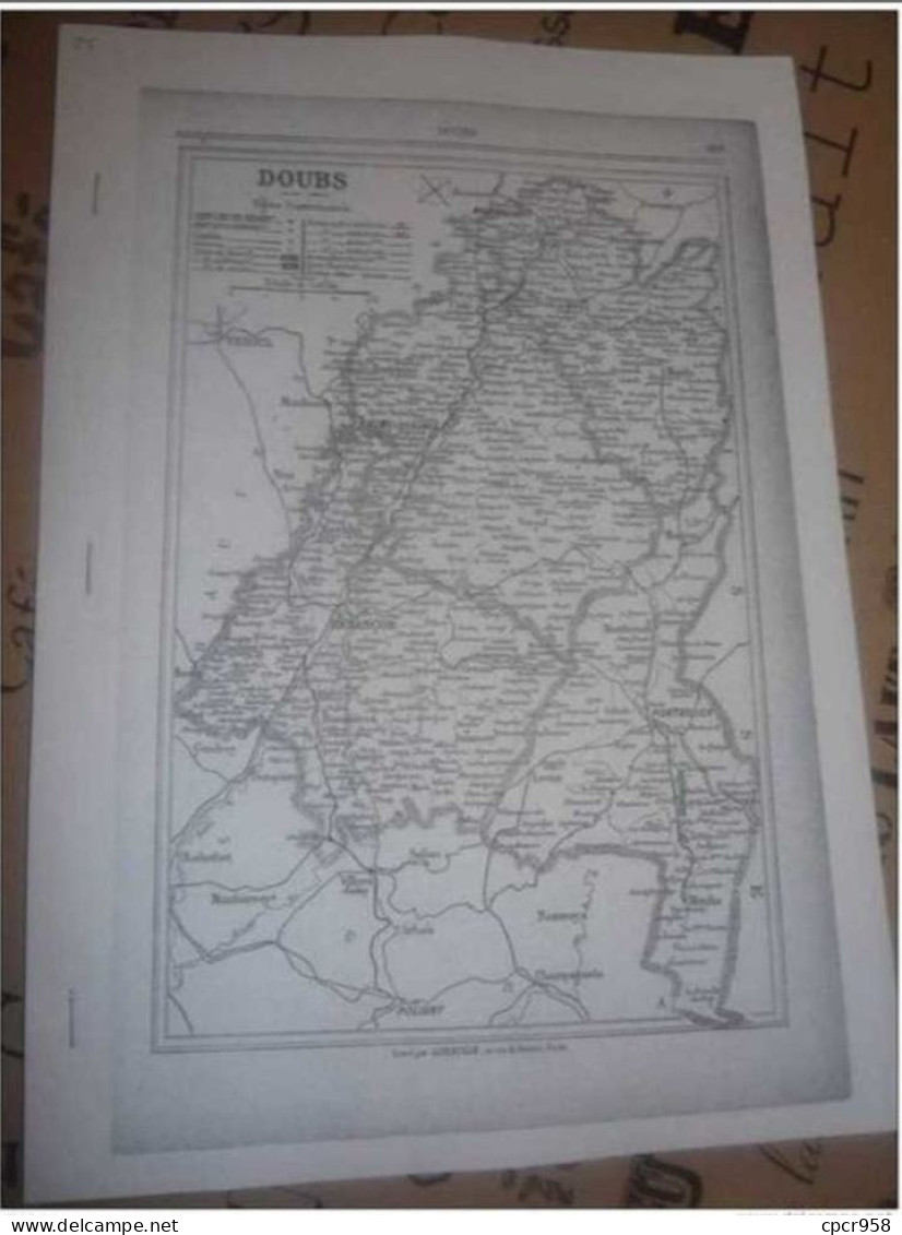 25.PHOTOCOPIES DE L ANNUAIRE DIDOT BOTIN ANNEE 1910 DU DEPARTEMENT DU DOUBS - Libros & Catálogos