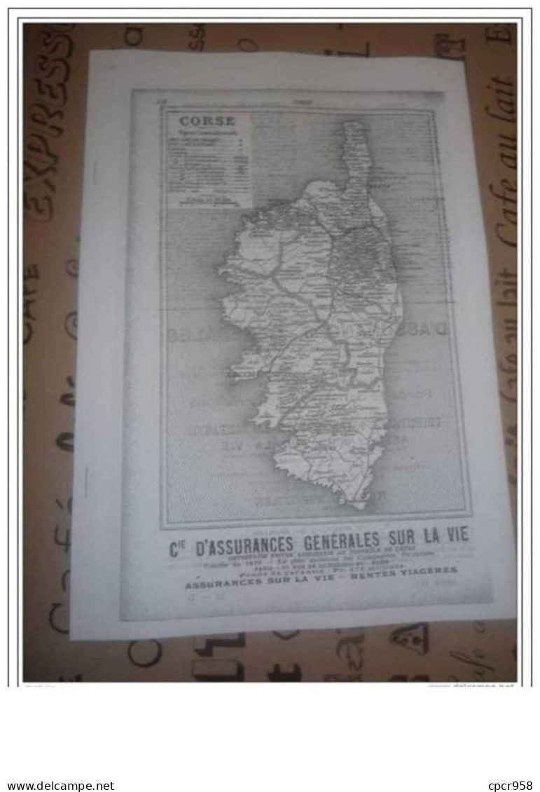 20.PHOTOCOPIES DE L ANNUAIRE DIDOT BOTIN ANNEE 1910 DU DEPARTEMENT DE LA CORSE - Libros & Catálogos