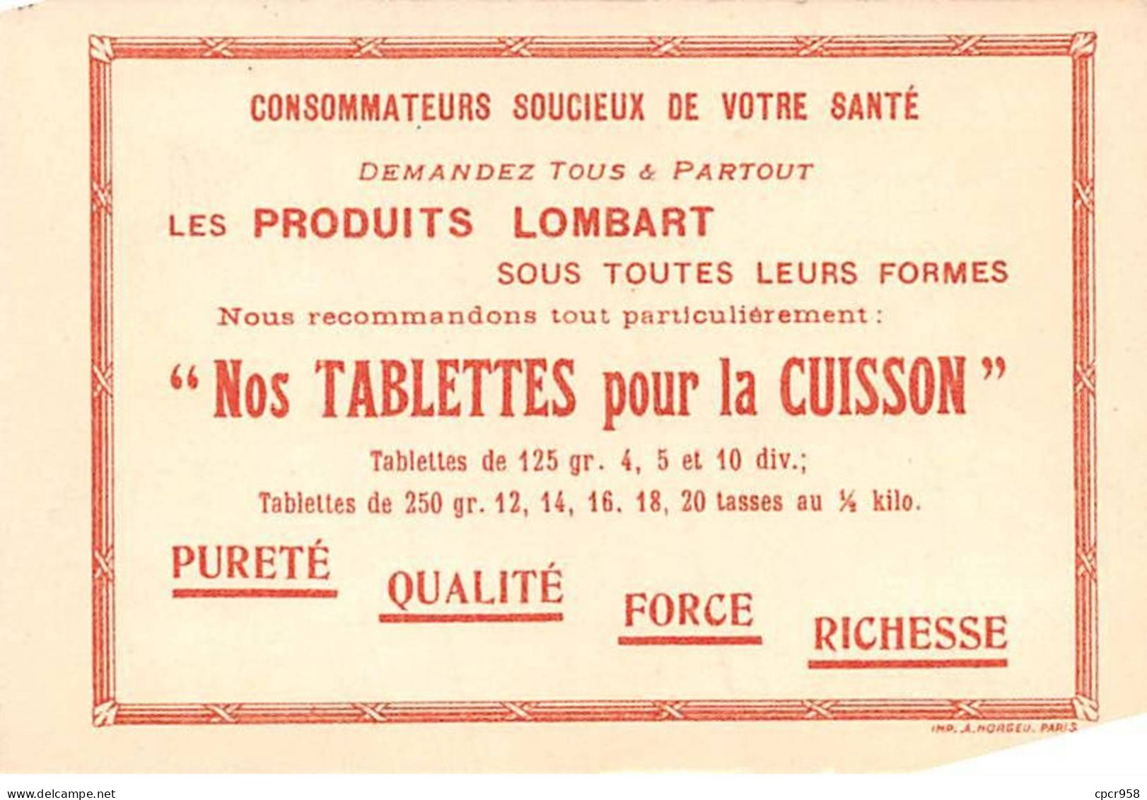 CHROMOS.AM23827.7x10 Cm Env.Chocolat Lombart.Les Rois De France.Robert Le Pieux.44 Ième Roi - Lombart