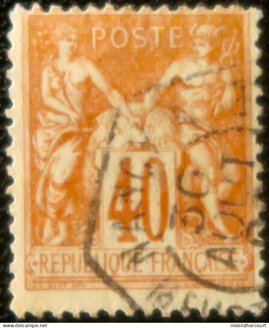 R1311/3090 - FRANCE - SAGE TYPE II N°94 >>> CACHET SPECAL De NANCY (Meurthe Et Moselle) 30 AOÛT 1900 - 1876-1898 Sage (Tipo II)