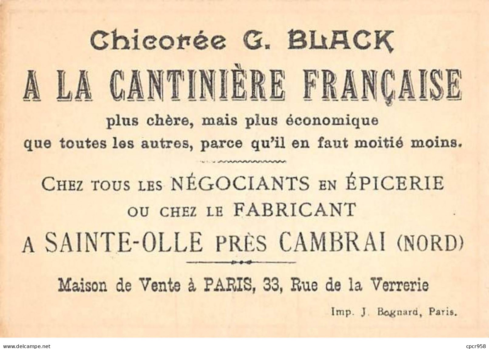 CHROMOS.AM23504.7x11 Cm Env.Chicorée A La Cantinière Française.G Black.Carte Région.Aisne - Tea & Coffee Manufacturers