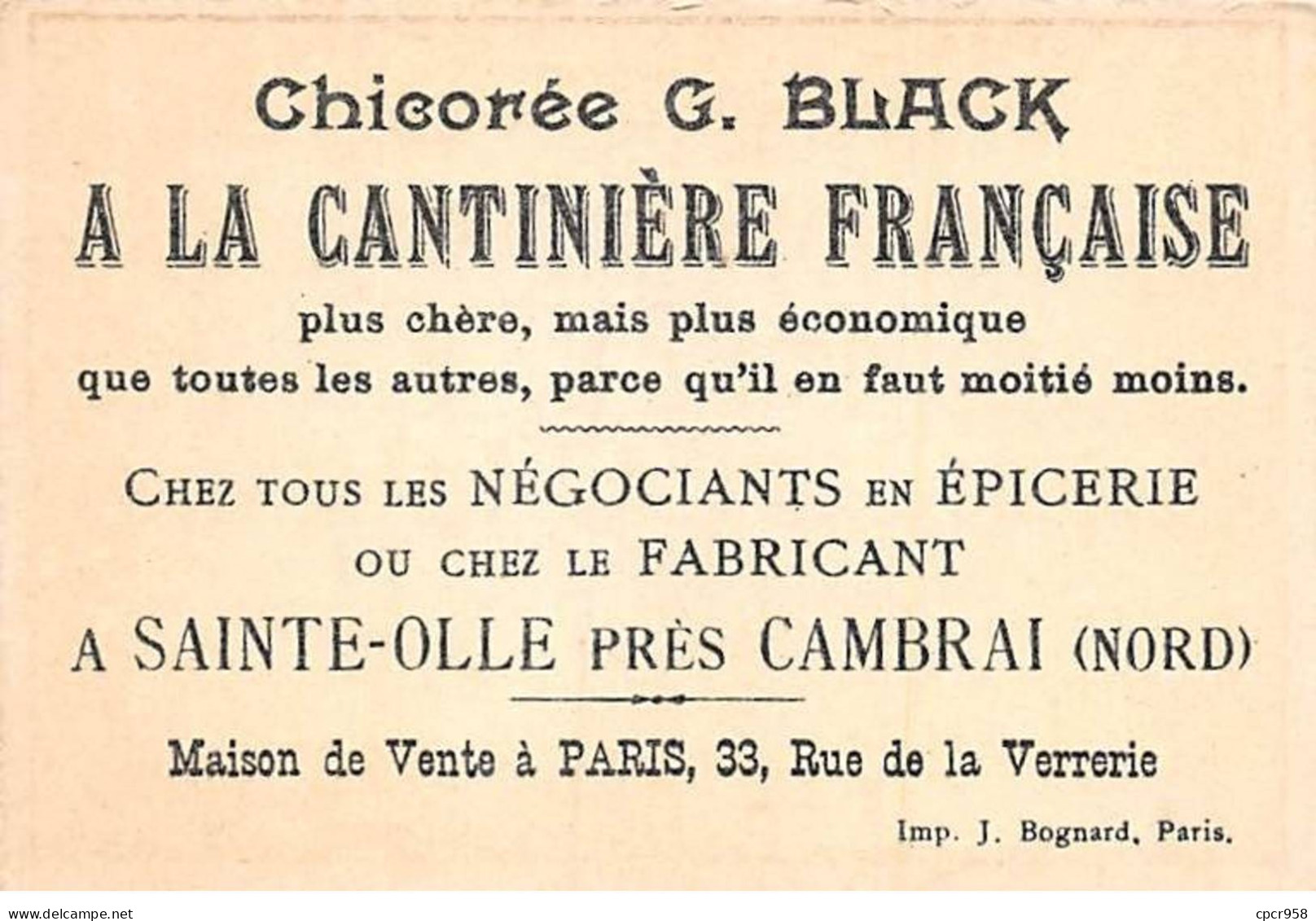 CHROMOS.AM23487.7x11 Cm Env.Chicorée A La Cantinière Française.G Black.Carte Région.Alsace-Lorraine - Tee & Kaffee