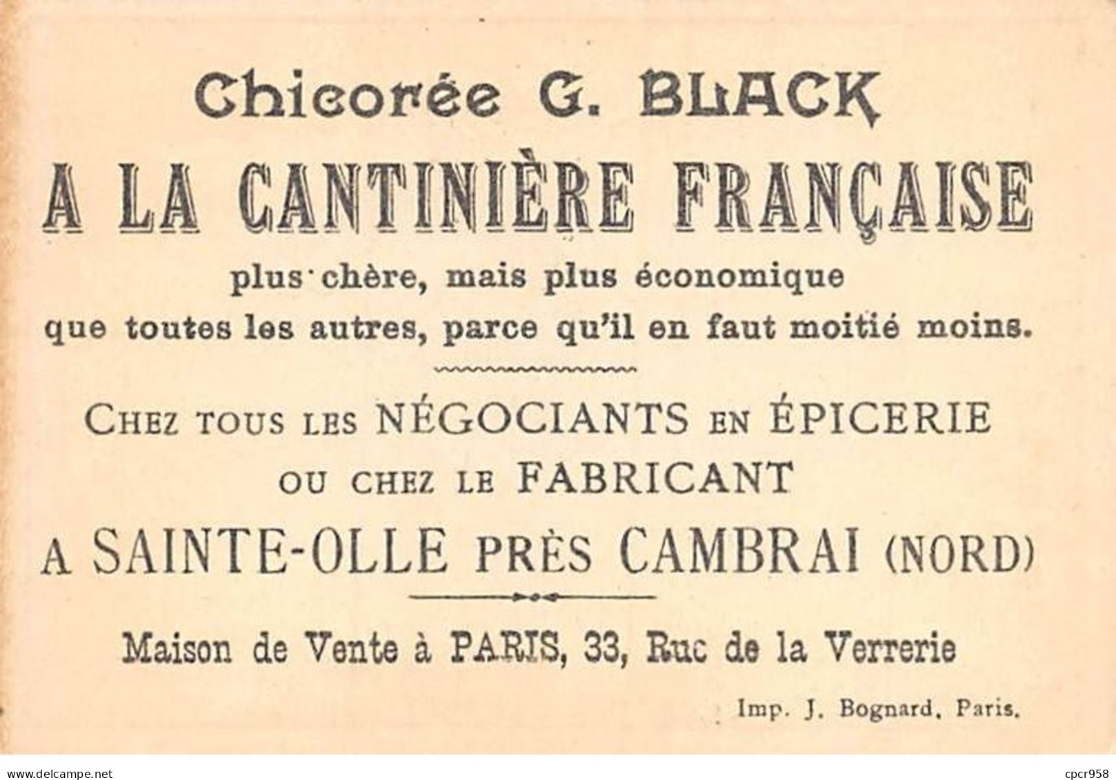 CHROMOS.AM23473.7x11 Cm Env.Chicorée A La Cantinière Française.G Black.Carte Région.Haute Savoie - Tee & Kaffee