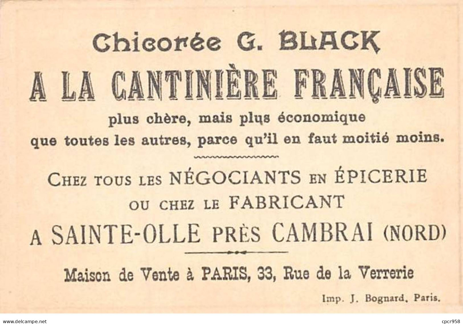 CHROMOS.AM23428.7x11 Cm Env.Chicorée A La Cantinière Française.G Black.Carte Région.Landes - Tee & Kaffee