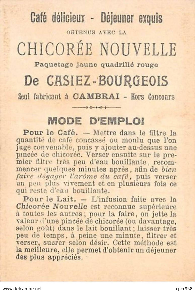 CHROMOS.AM23358.7x11 Cm Env.Chicorée Nouvelle.Casiez Bourgeois.Haiti - Tè & Caffè