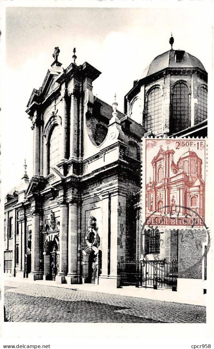 BELGIQUE.Carte Maximum.AM14084.1942.Cachet Belgique.Eglise N-D. D'Hanswijck - Usados