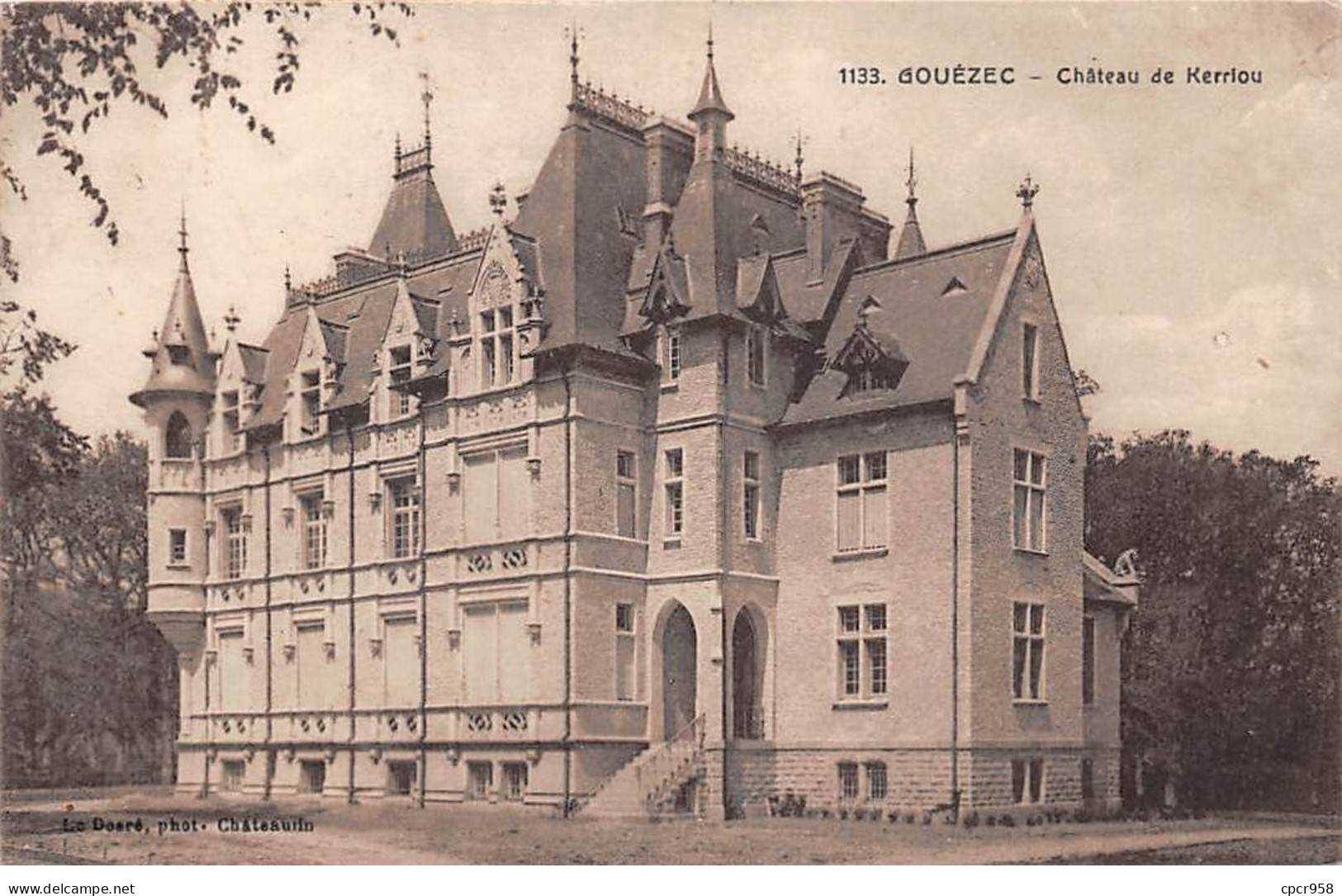 29 - Gouézec - SAN20329 - Château De Kerriou - Gouézec