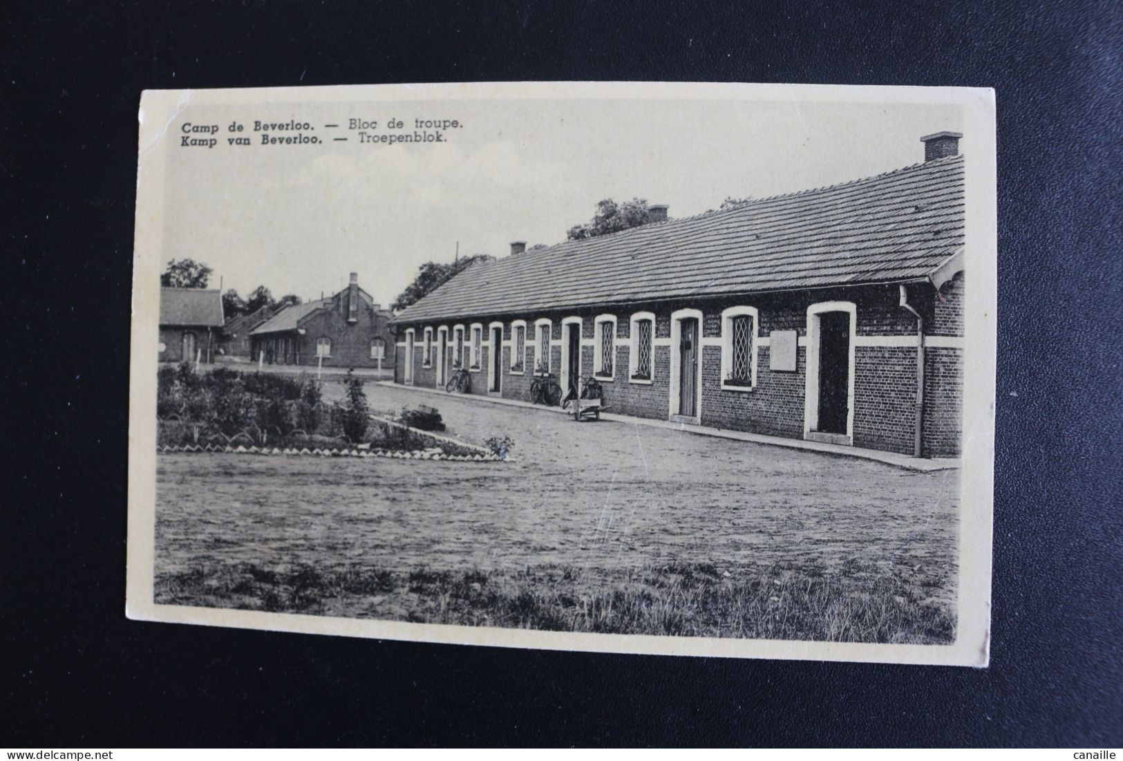 S-C 177 / Photo De Militaire -  Limbourg  Leopoldsburg (Camp De Beverloo) - Camp De Beverloo - Bloc De Troupe - Leopoldsburg (Kamp Van Beverloo)