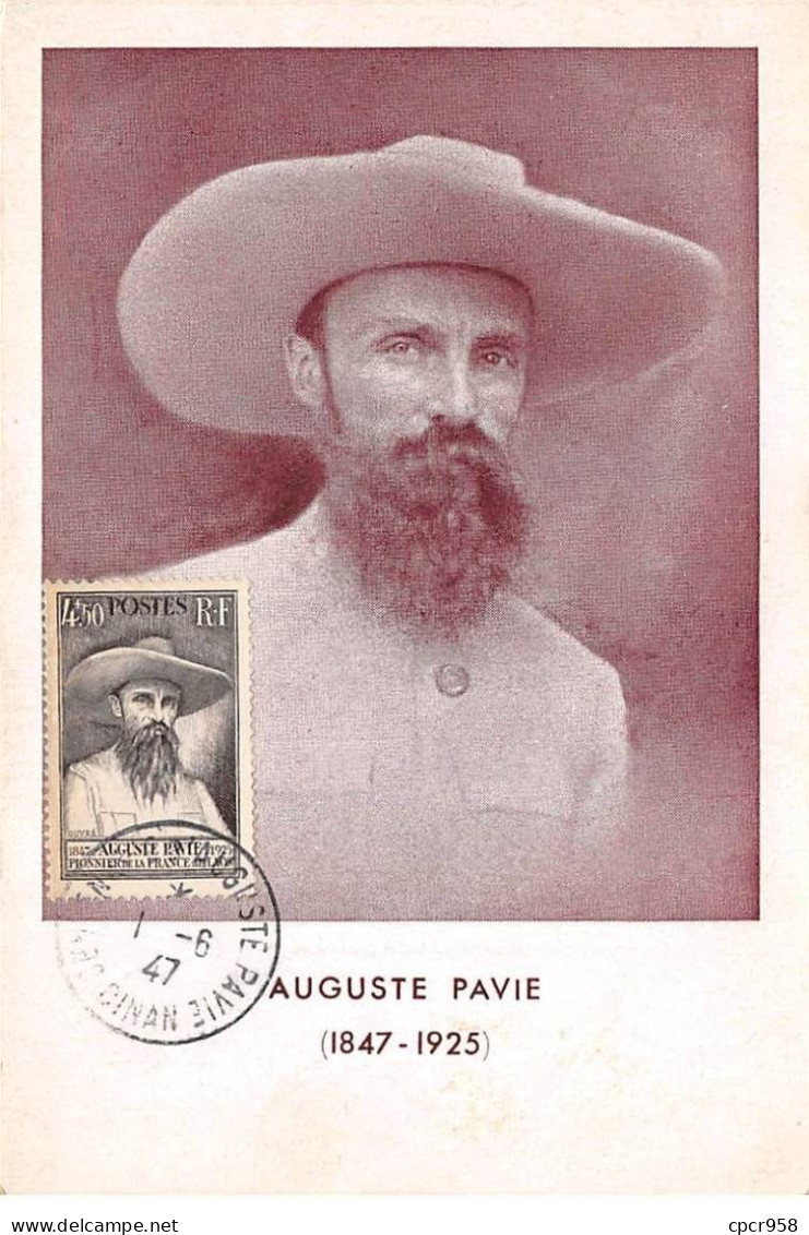 FRANCE.Carte Maximum.AM13728.01/06/1947.Cachet Dinan.Auguste Pavie (1847-1925) - 1940-1949