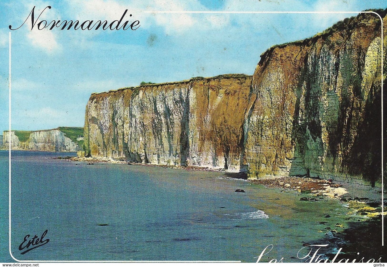 *CPM  - FRANCE - HAUTE NORMANDIE - Les Falaises - Haute-Normandie