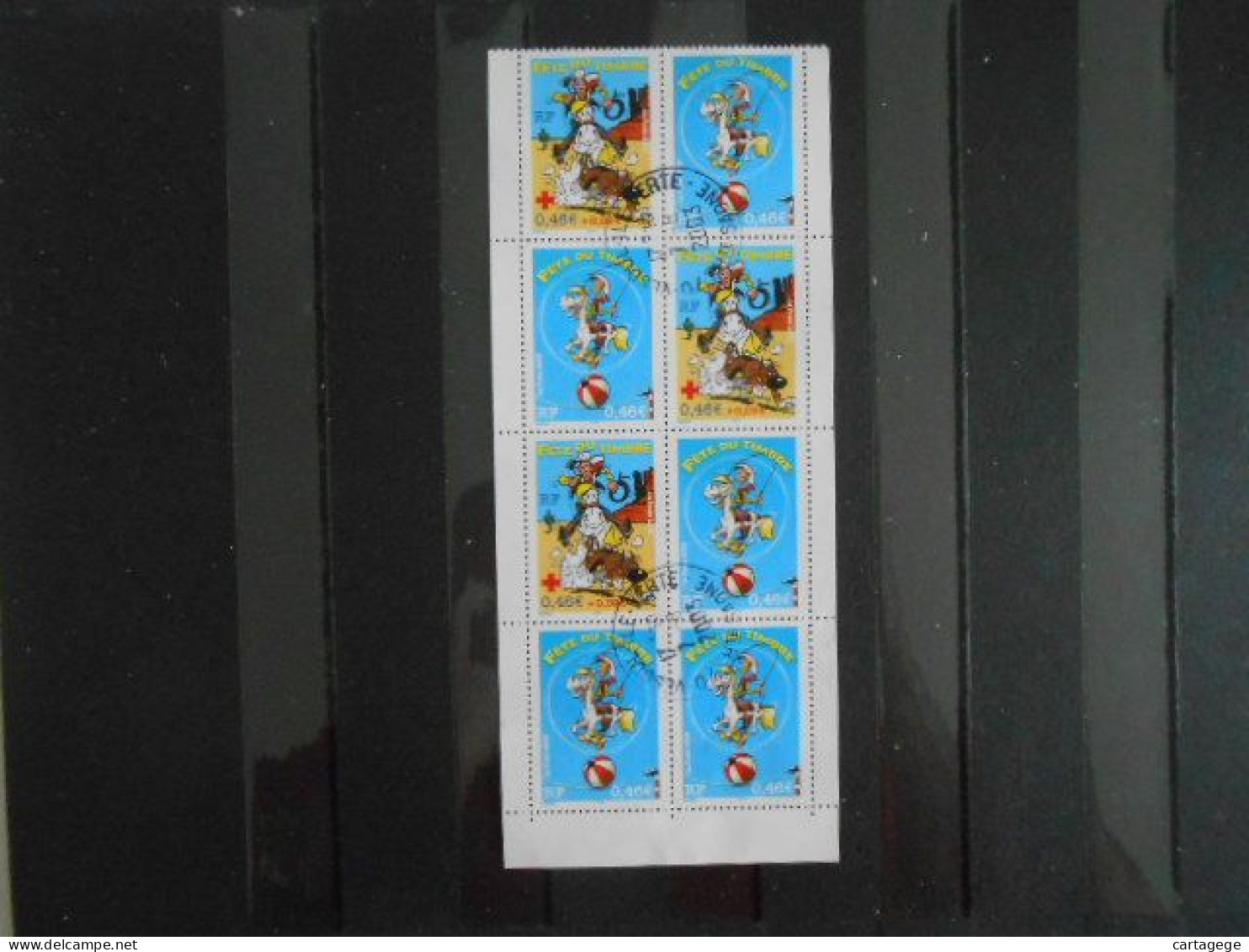 FRANCE YT BC 3546a LUCKY LUKE Ob. VESOUL - Tag Der Briefmarke