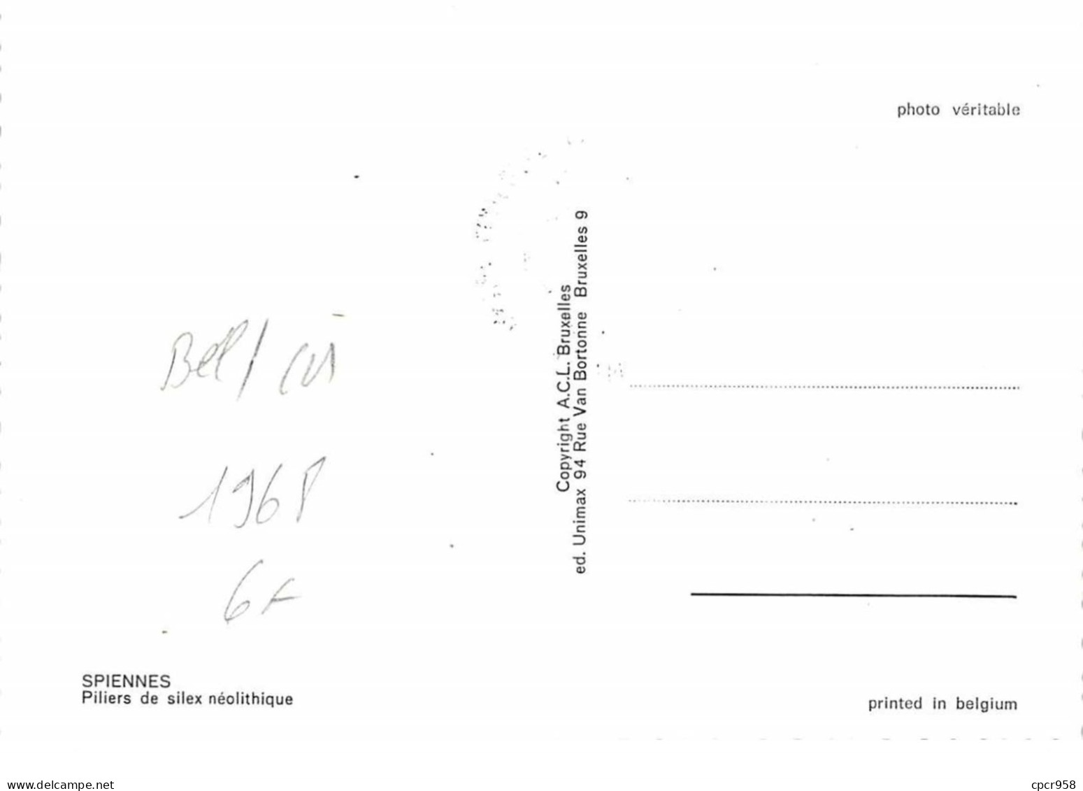 1968 .carte Maximum .belgique .102717 .centenaire De La Decouverte Neolitique Miniere .cachet Mons . - 1961-1970