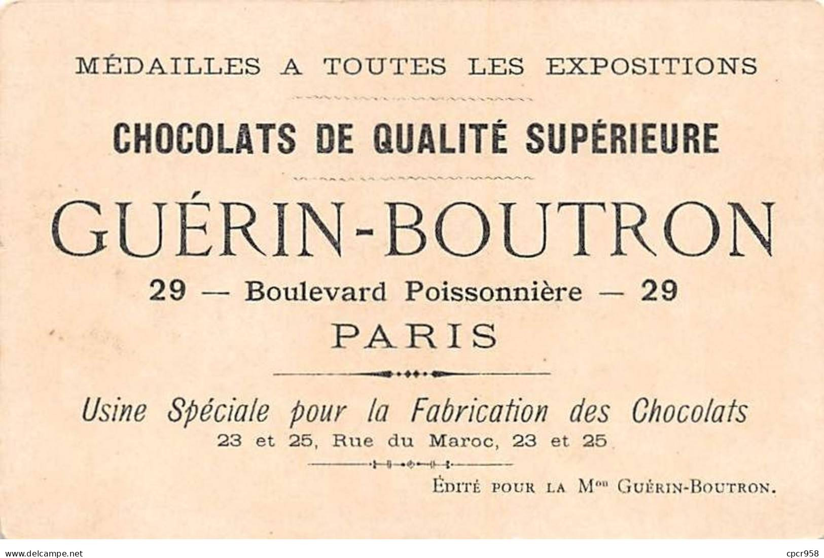 Chromos -COR12254 - Chocolat Guérin-Boutron - Amsterdam - Moulin - Eglise - Hommes - Femmes - 7x10cm Env. - Guérin-Boutron