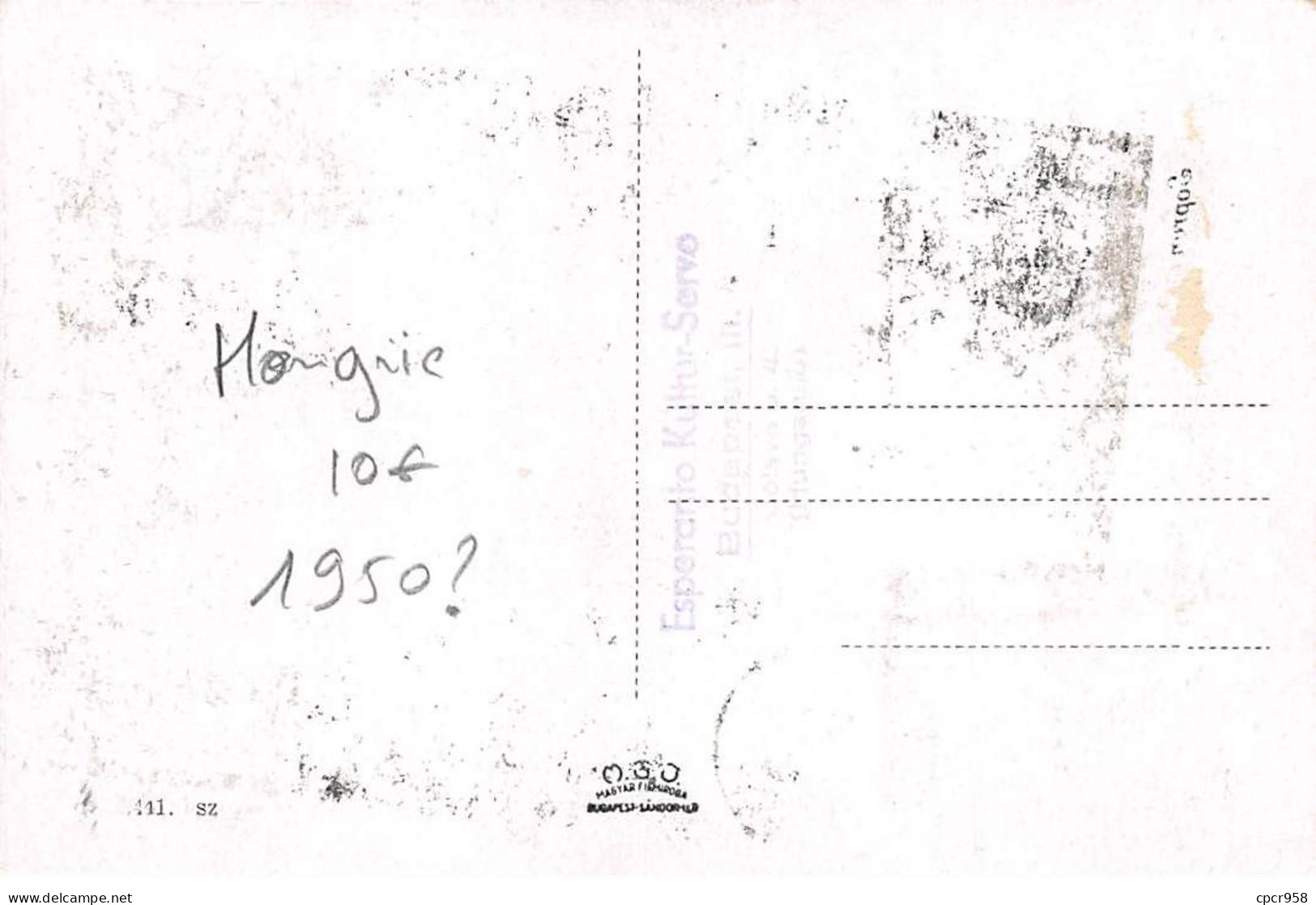HONGRIE.Carte Maximum.AM14128.1950.Cachet Hongrie.Sopron.Tour De L'église - Usati