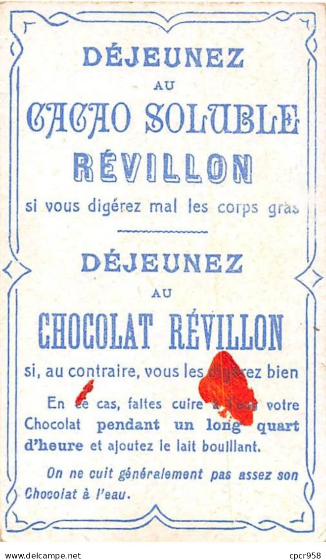 Chromos -COR10436- Chocolat Révillon - Charles X- Paris- 1824- Armée- Chevaux - En L'état- 6x10 Cm Environ - Revillon