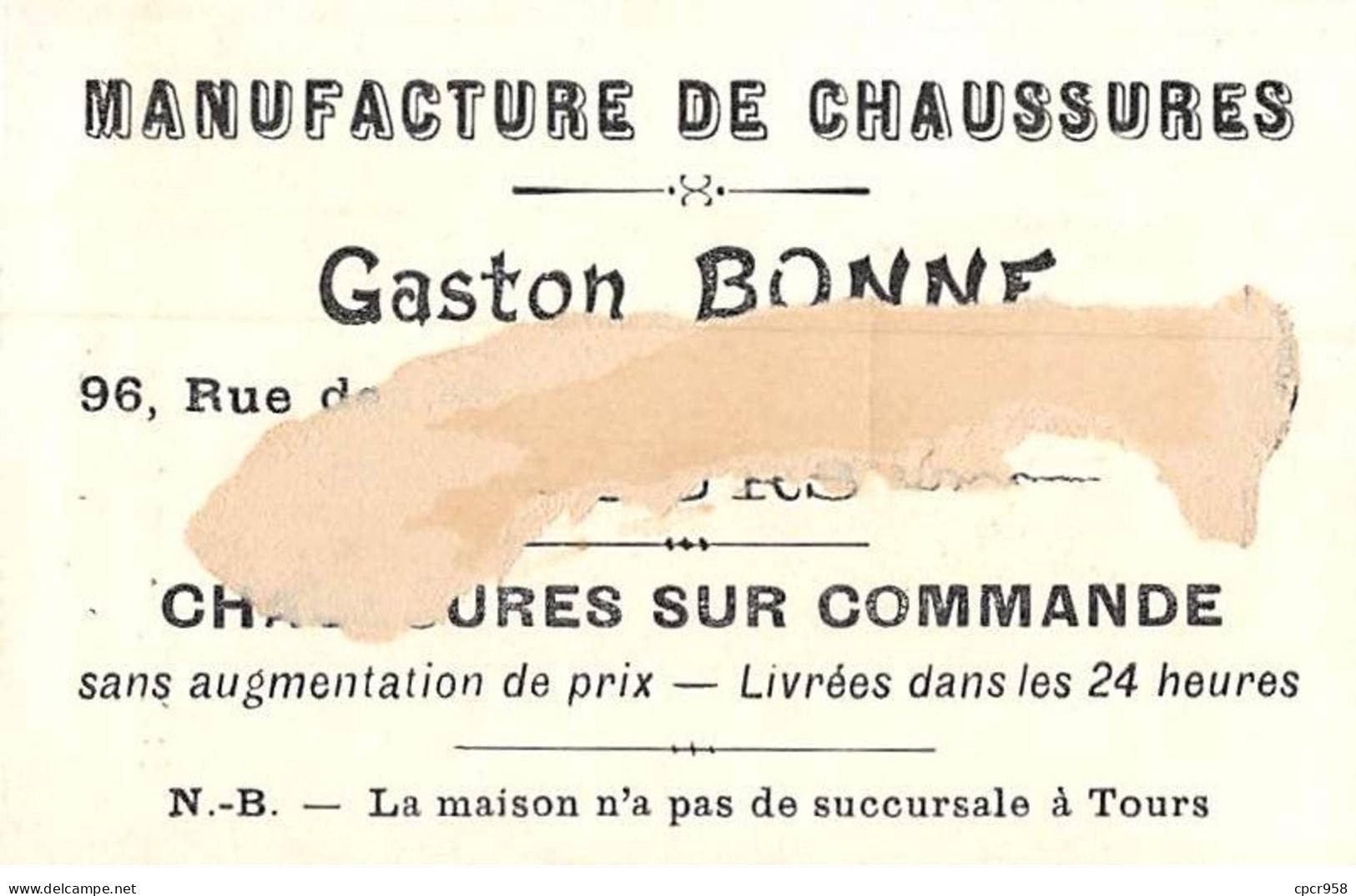 Chromos - COR13704 - Gaston Bonne - Enfants - Chien - Atelier - Tailleur - 10x6 Cm Environ - En L'état - Autres & Non Classés