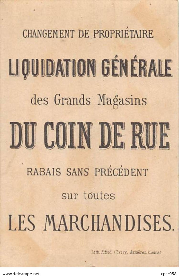 Chromos - COR14976 - Grands Magasins Du Coin De Rue - Homme - Herbe - Foin - 11x7 Cm Environ - Otros & Sin Clasificación