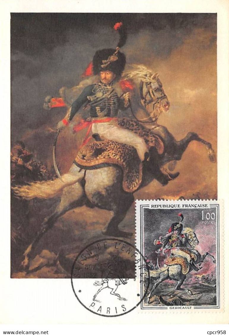 Carte Maximum - FRANCE - COR12813 - 09/11/1962 - Officier De Chasseurs à Cheval De La Garde - Cachet Paris - 1960-1969