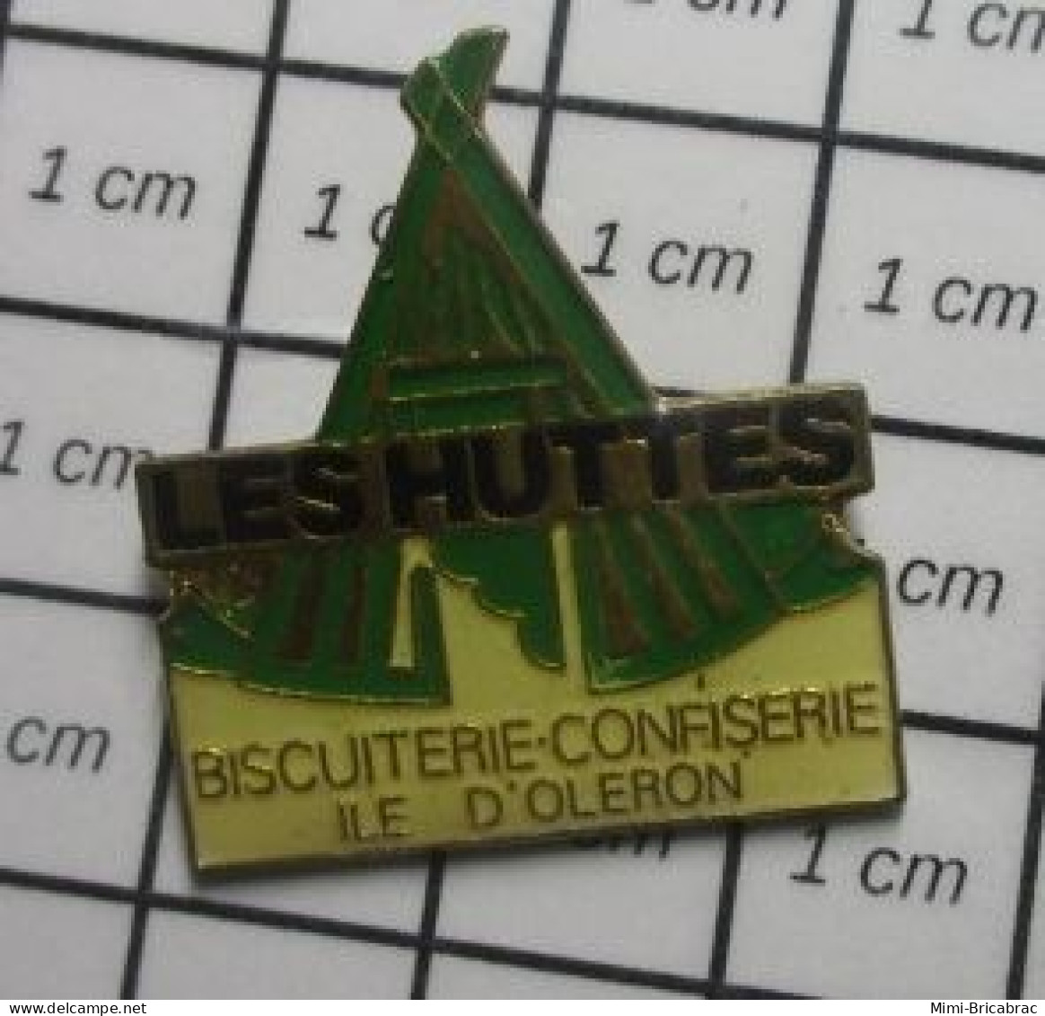 1321 Pin's Pins / Beau Et Rare / ALIMENTATION / Jabba LES HUTTES TENTE INDIEN BISCUITERIE CONFISERIE ILE D'OLERON - Food