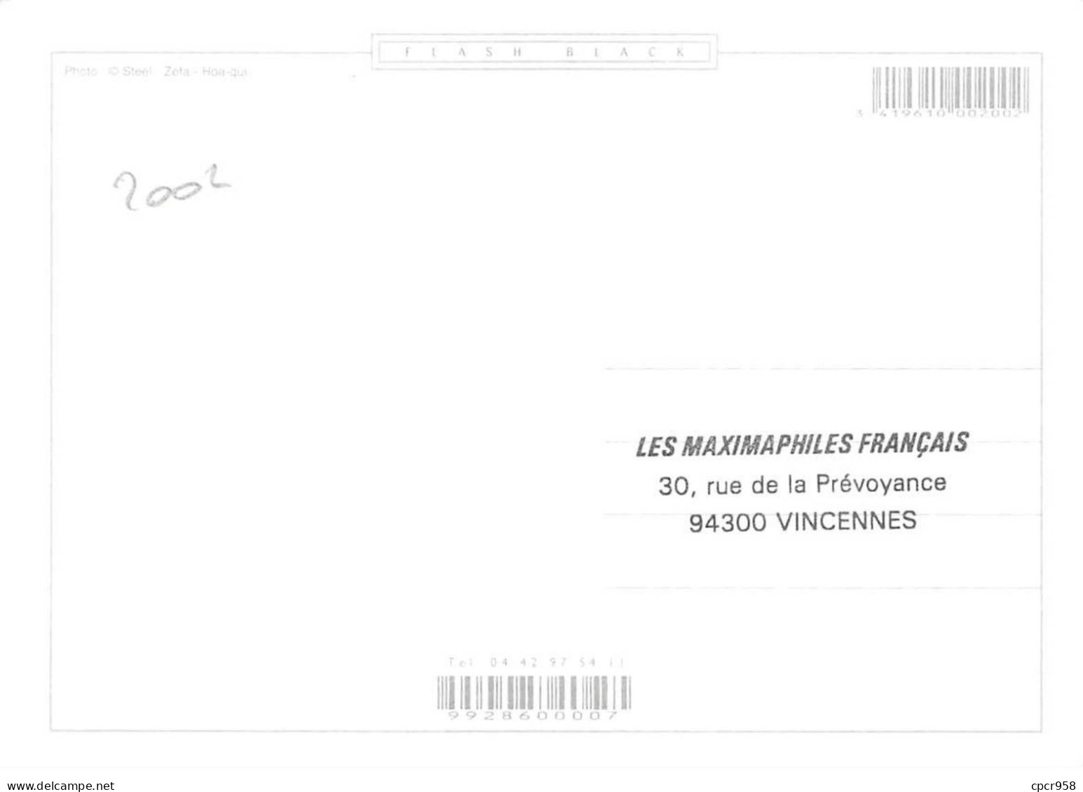 Carte Maximum - FRANCE - COR13112 - 08/06/2002 - Farniente -Cachet La Rochelle - 2000-2009