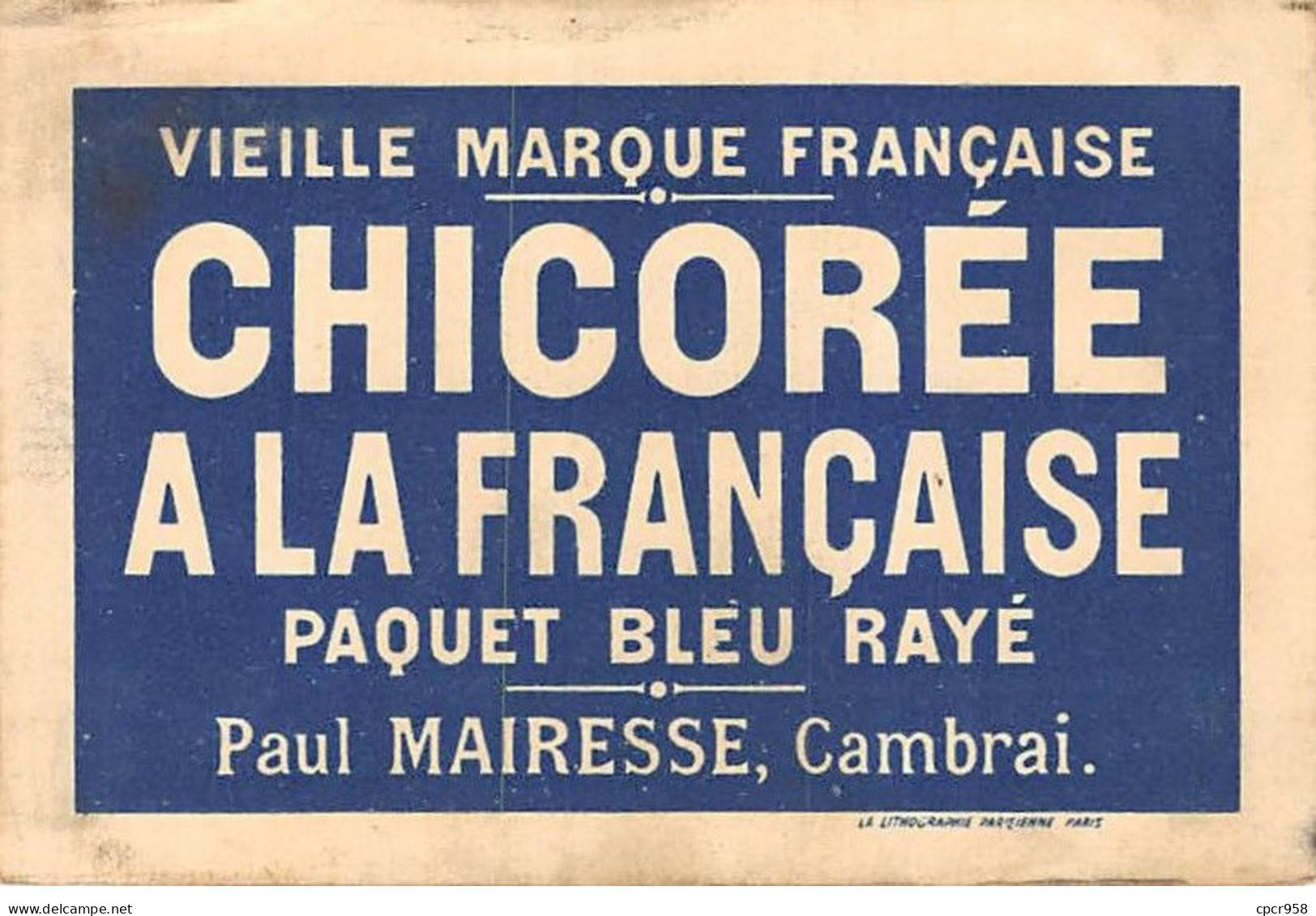 CHROMOS.AM23327.7x11 Cm Env.Chicorée à La Française.Opéra De Paris.Gounod.Le Démon.1e Acte - Thee & Koffie