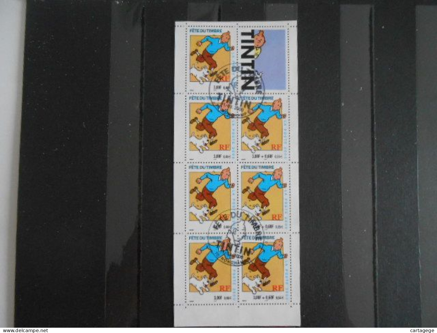 FRANCE YT BC 3305A TINTIN Ob. RONCHAMP - Tag Der Briefmarke