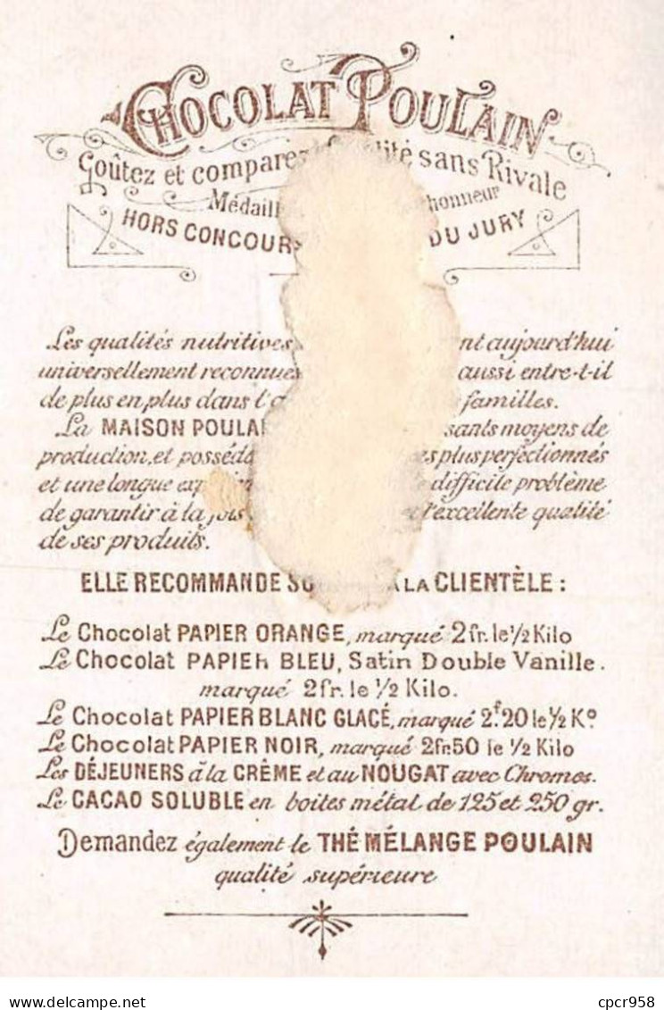 Chromos - COR14671 - Chocolat Poulain - Retour à Bord - Hommes - Matelots - Bateaux - 10x7 Cm Environ - En L'état - Poulain