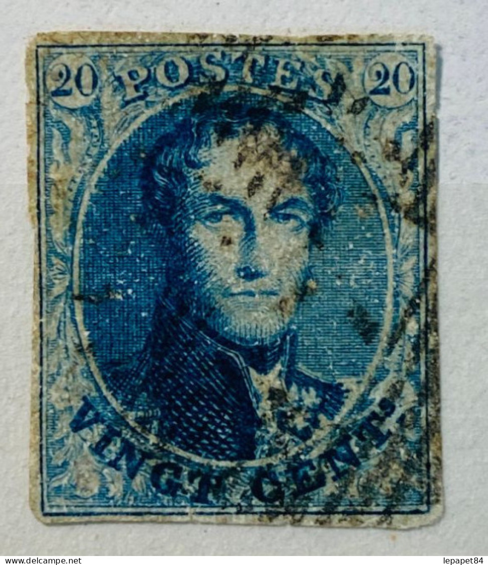 Belgique YT N° 11 Oblitéré - 1858-1862 Medaillons (9/12)